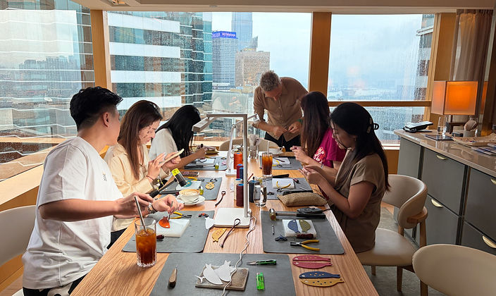 Leather worshop in Hong Kong