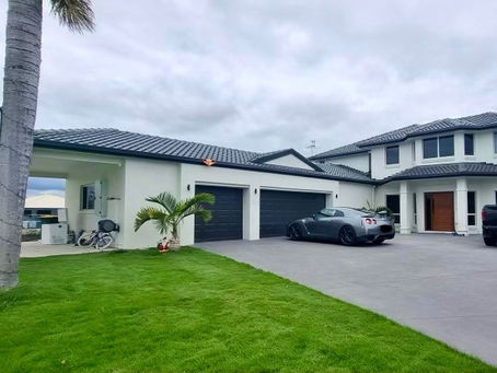Roof painting, Rendering & exterior painting