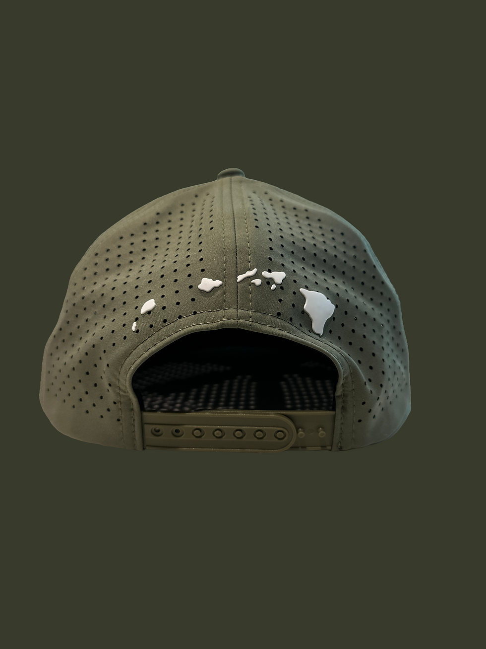 Thumbnail: Adult MAUI Snapback Hat - Olive 