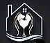 Logo of Holly's hands securely and calmly holding and protecting a dog and cat inside a loving and secure home