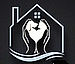 Logo of Holly's hands securely and calmly holding and protecting a dog and cat inside a loving and secure home