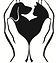 Logo of Holly's hands securely and calmly holding and protecting a dog and cat