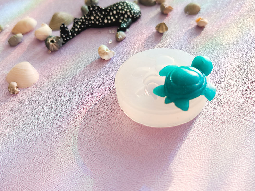 Thumbnail: Sea Turtle Nail Charm Silicone Mold