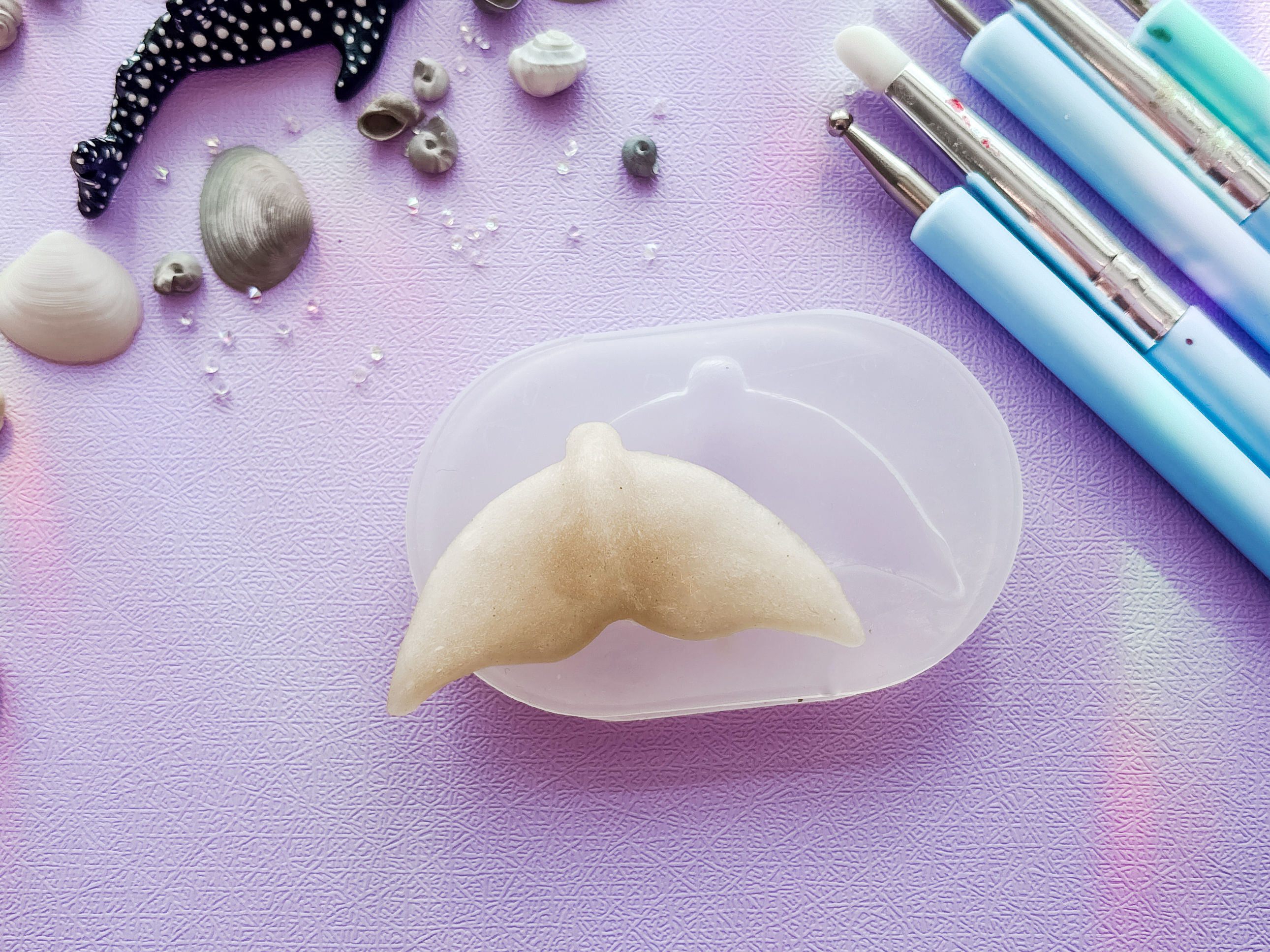 Whale Tail Silicone Mold