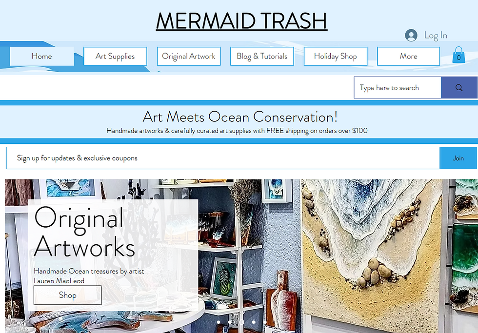 Mermaid Trash