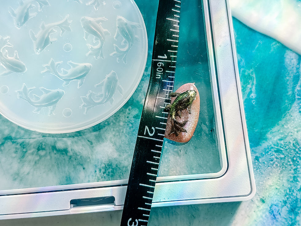Thumbnail: Goldfish Nail Charm Silicone Mold