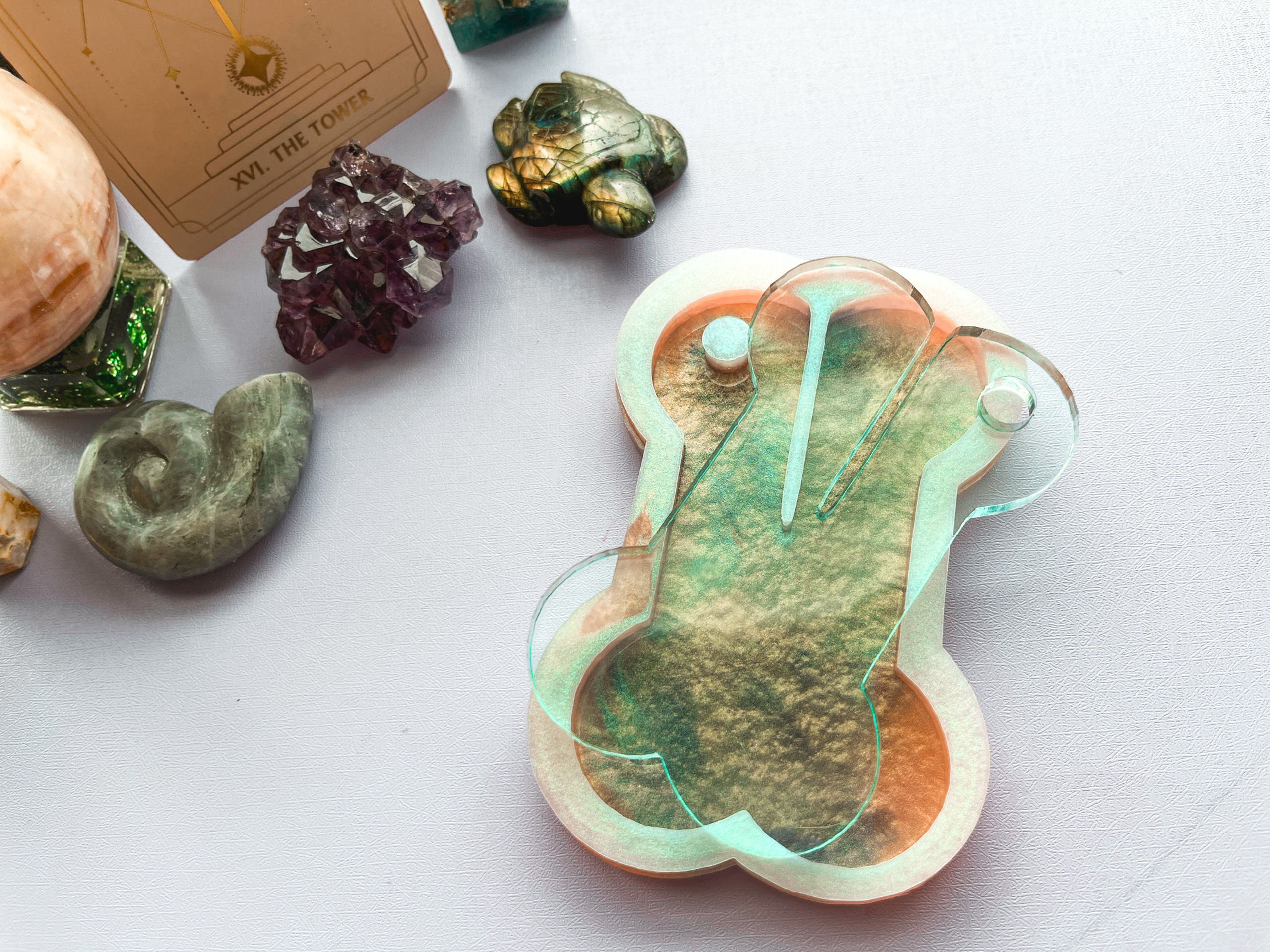 Dog Bone Poop Bag Holder Silicone Mold