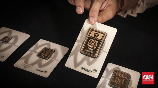 RIFANFINANCINDO BANDUNG - Rembuk Dagang AS-China Tekan Emas Jadi Rp754 Ribu per Gram