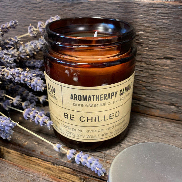 Bougie Aromathérapie 200g - Fraîcheur