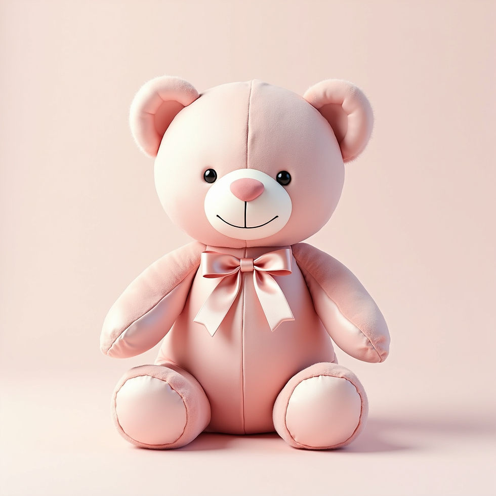 Blush Satin Teddy