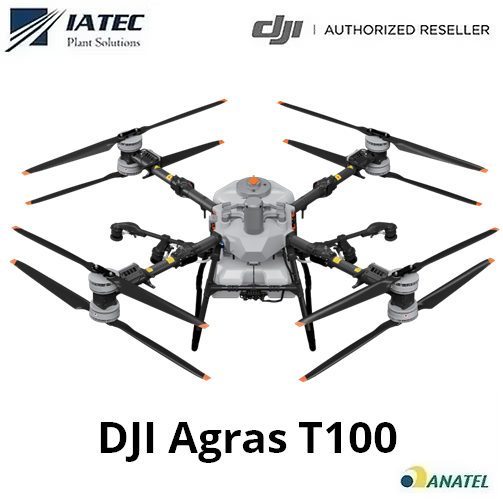 DJI Agras T100 - Drone de Pulverização – Combo 3x Baterias + Carregador