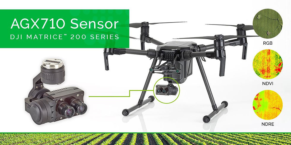 Thumbnail: Câmera Sentera Agx710 Multiespectral NDVI NDRE Rededge