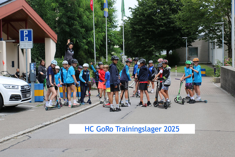 Das GoRo-Sommerlager ist in vollem Gange...