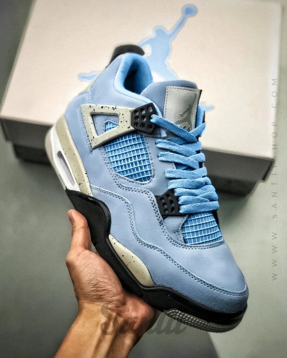 Jordan 4 azul cheap