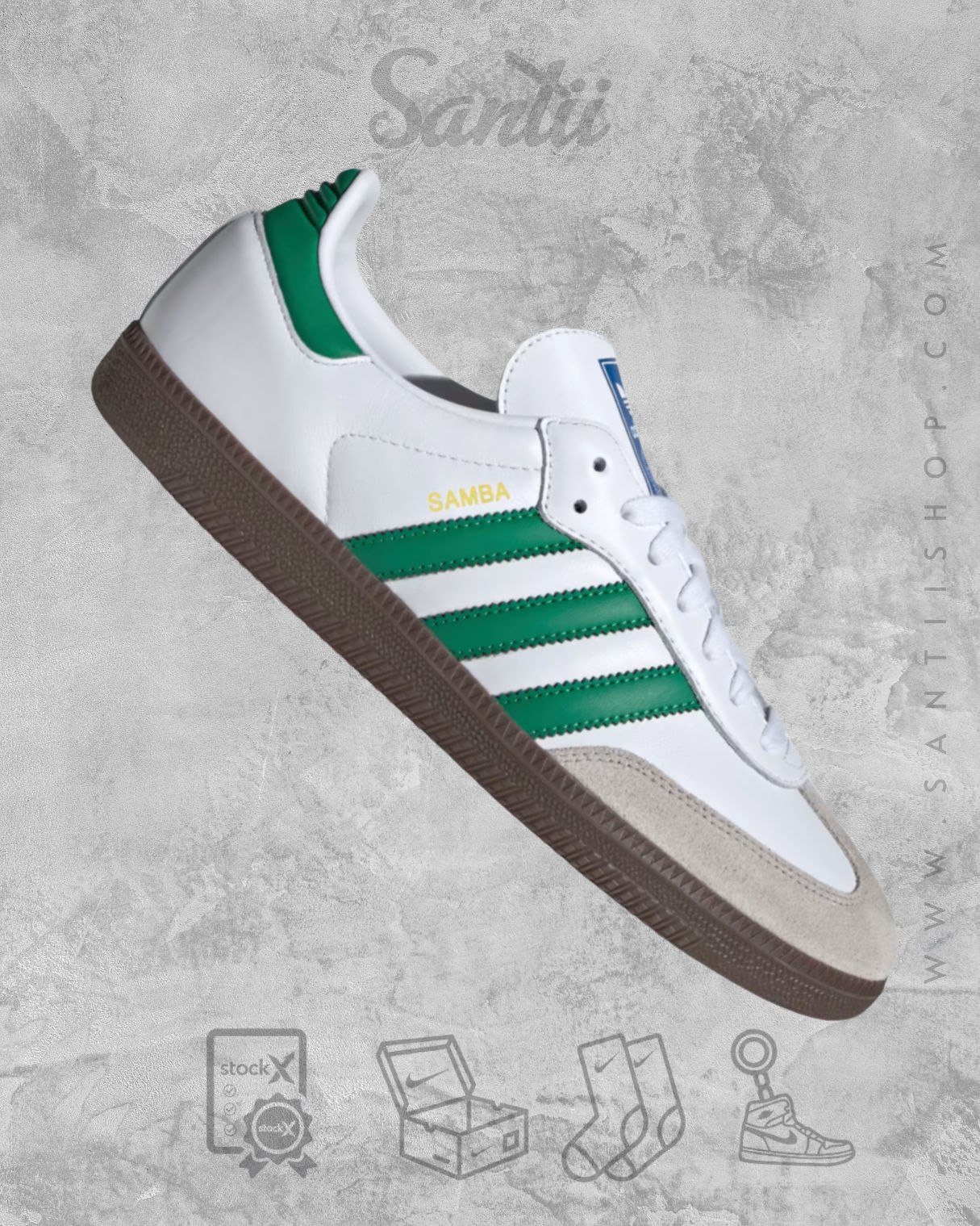 Adidas Samba "Collegiate Green"