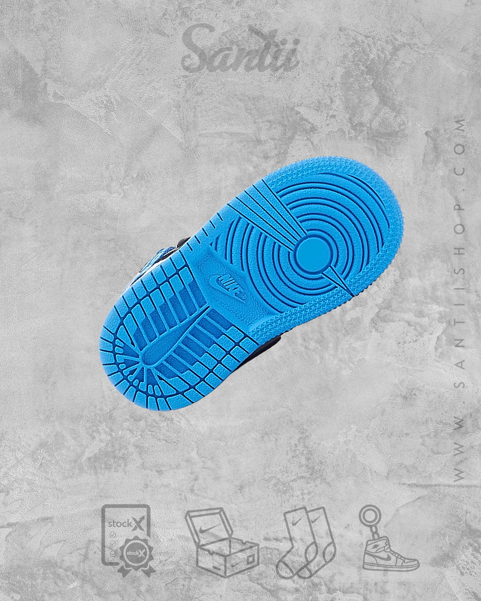 Miniatura: Air Jorda 1 Kids “University Blue”