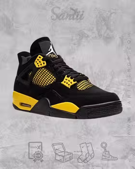 Miniature : Coleção Pais Air Jordan 4 "Yellow Thunder"