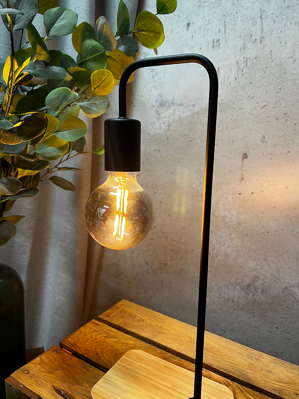 Sīktēls: Dekoratīva galda lampa
