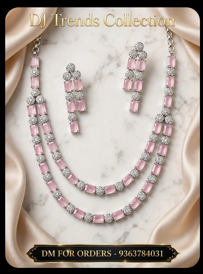 Premium AD Double layer necklace