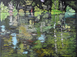 Reflets sur la rivière