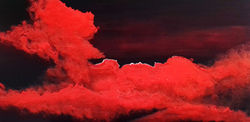 Nuage rouge