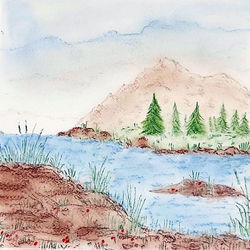 Au bord du lac