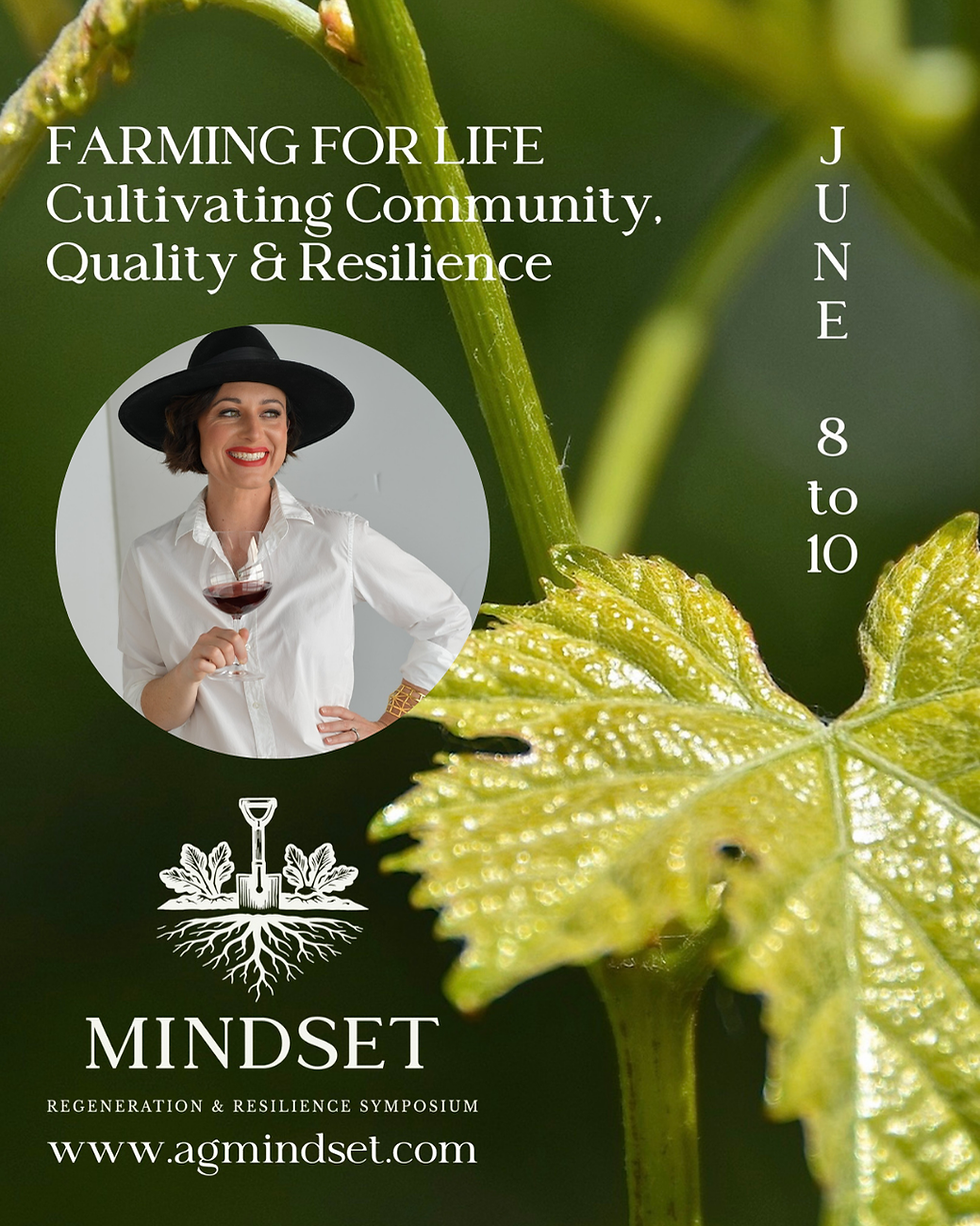 Chiara Shannon Mindset Regenerative Viticulture Leadership Symposium Santa Barbara