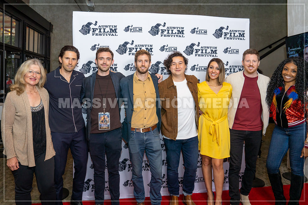 Cast Members "Bolt From the Blue" 2023 Austin Film Festival