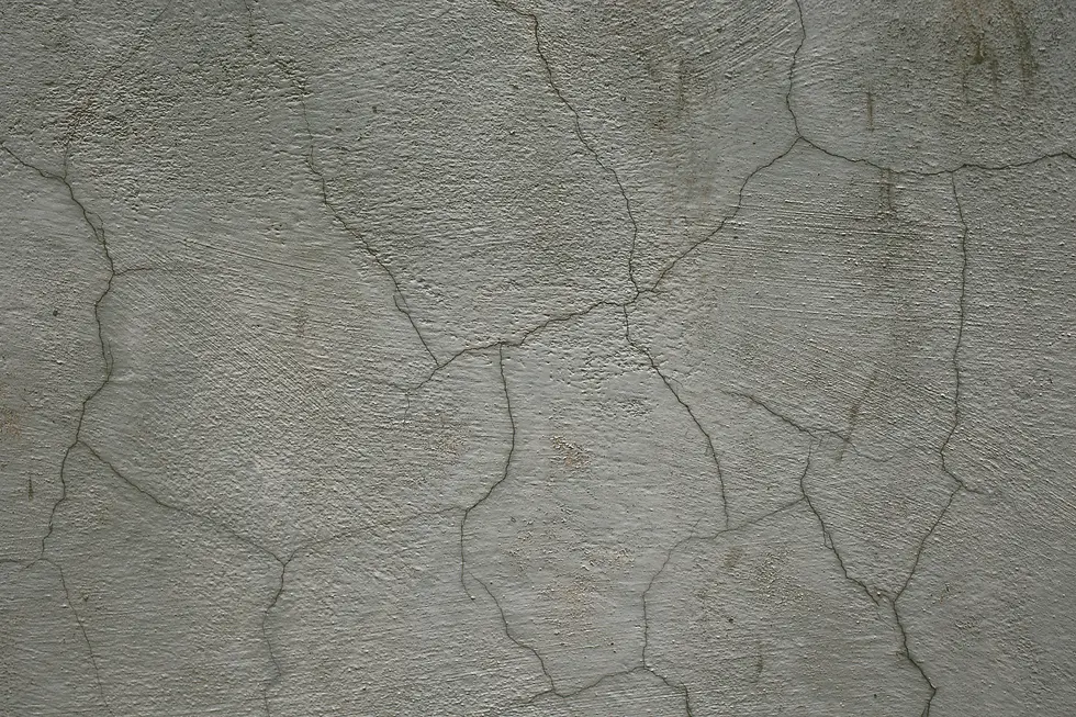 cracked concrete