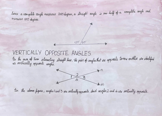 Waldorf Education Grade 7 Geometry Mathematics Bookwork