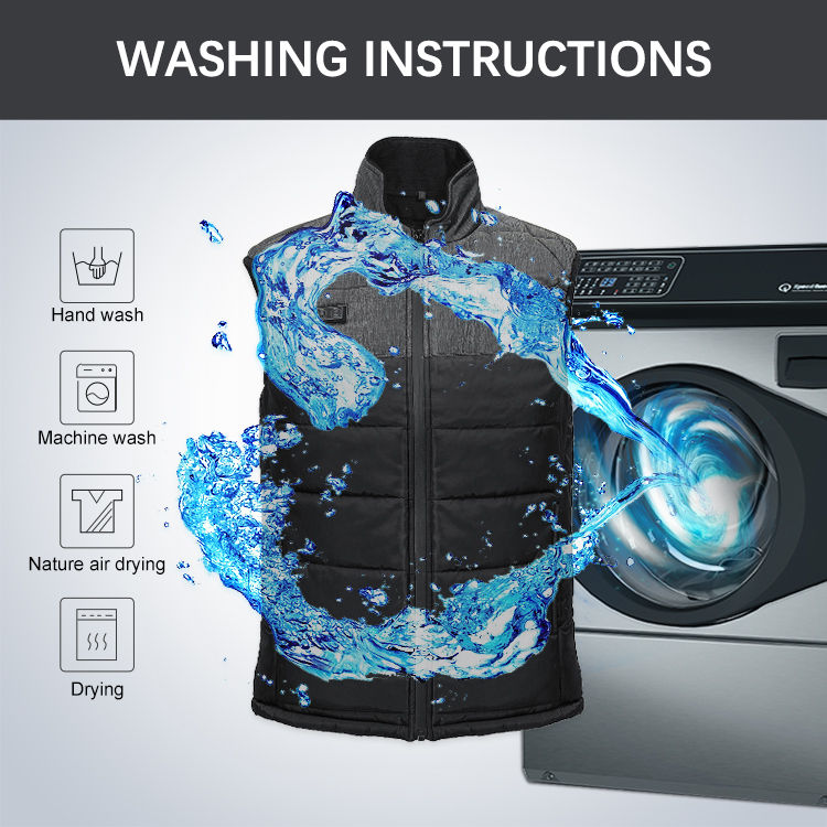 Miniatura: Smart Men Winter Women Usb Heated Vest