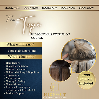 Tape Hair Extension Course