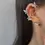 Thumbnail: Shiny Butterfly Rhinestone Ear Cuff