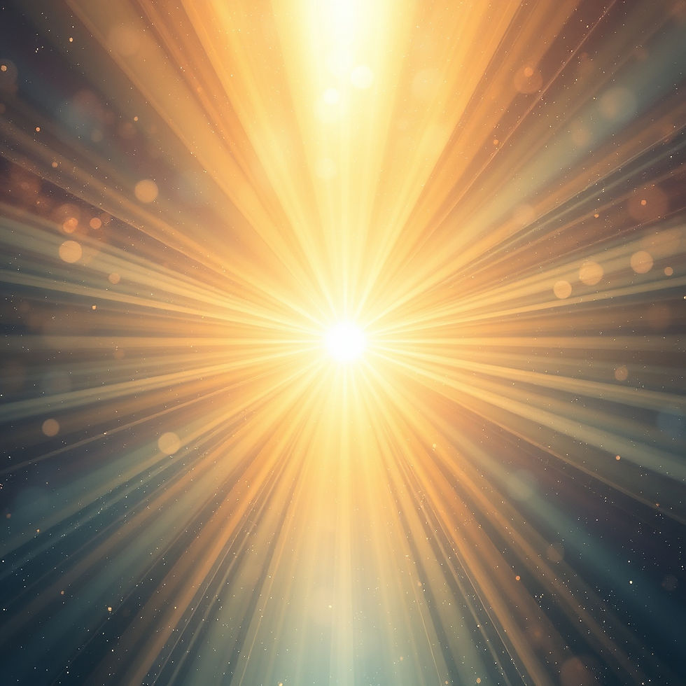 When the Light Rearranges Us