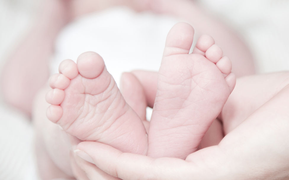 Baby Feet Close-Up