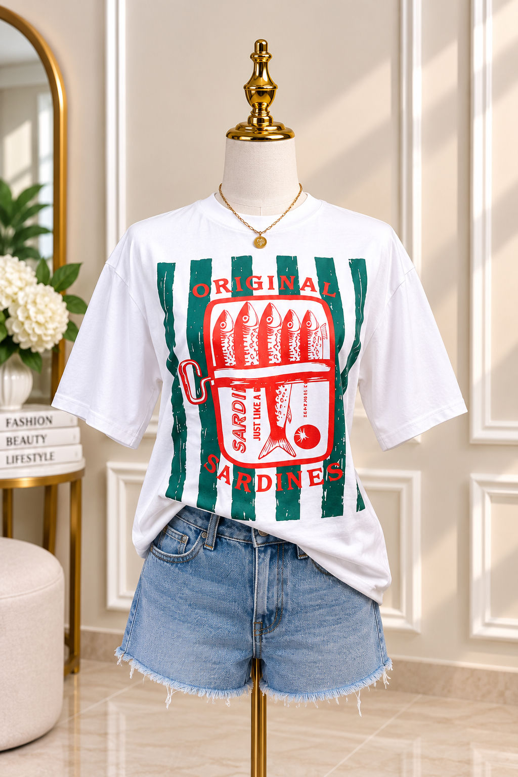 🤍Camiseta Sardine 🐟Club✨