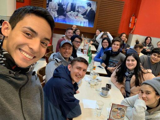 Almuerzo de la delegación