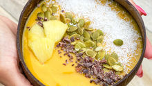 Pineapple, Mango Smoothie Bowl