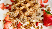 Fluffy Cottage Cheese Waffles