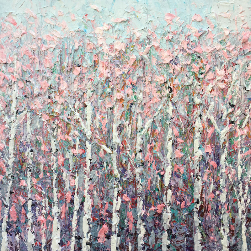 Thumbnail: Cherry Forest 16"x16"