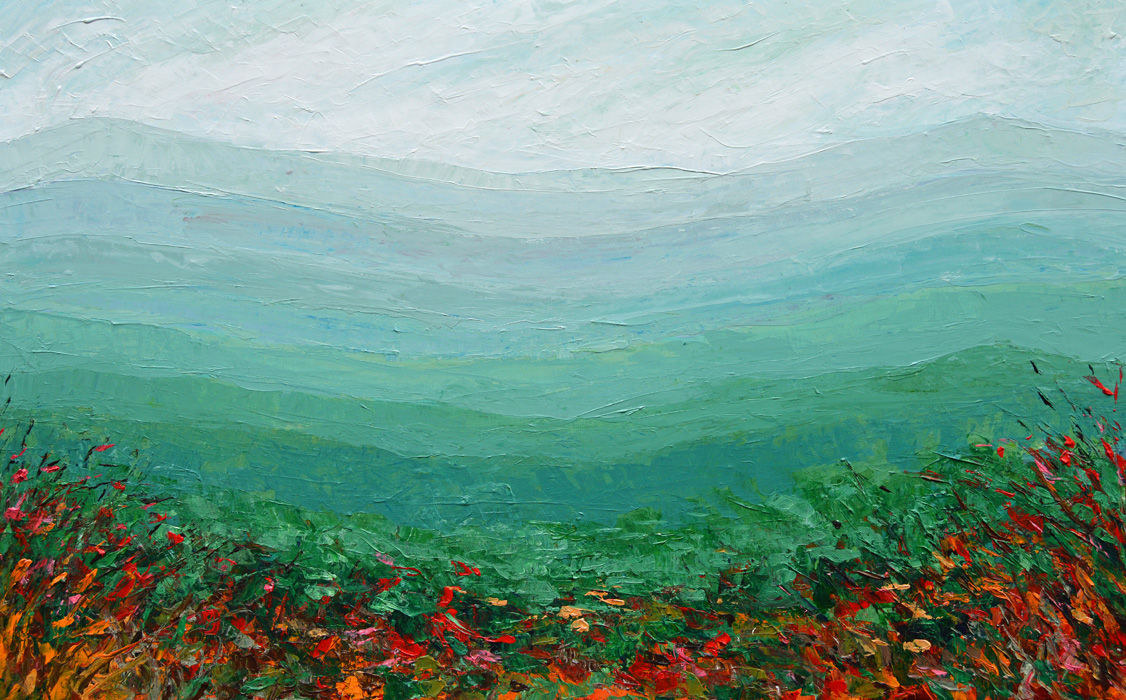 Skyline Fall, 30"x48"