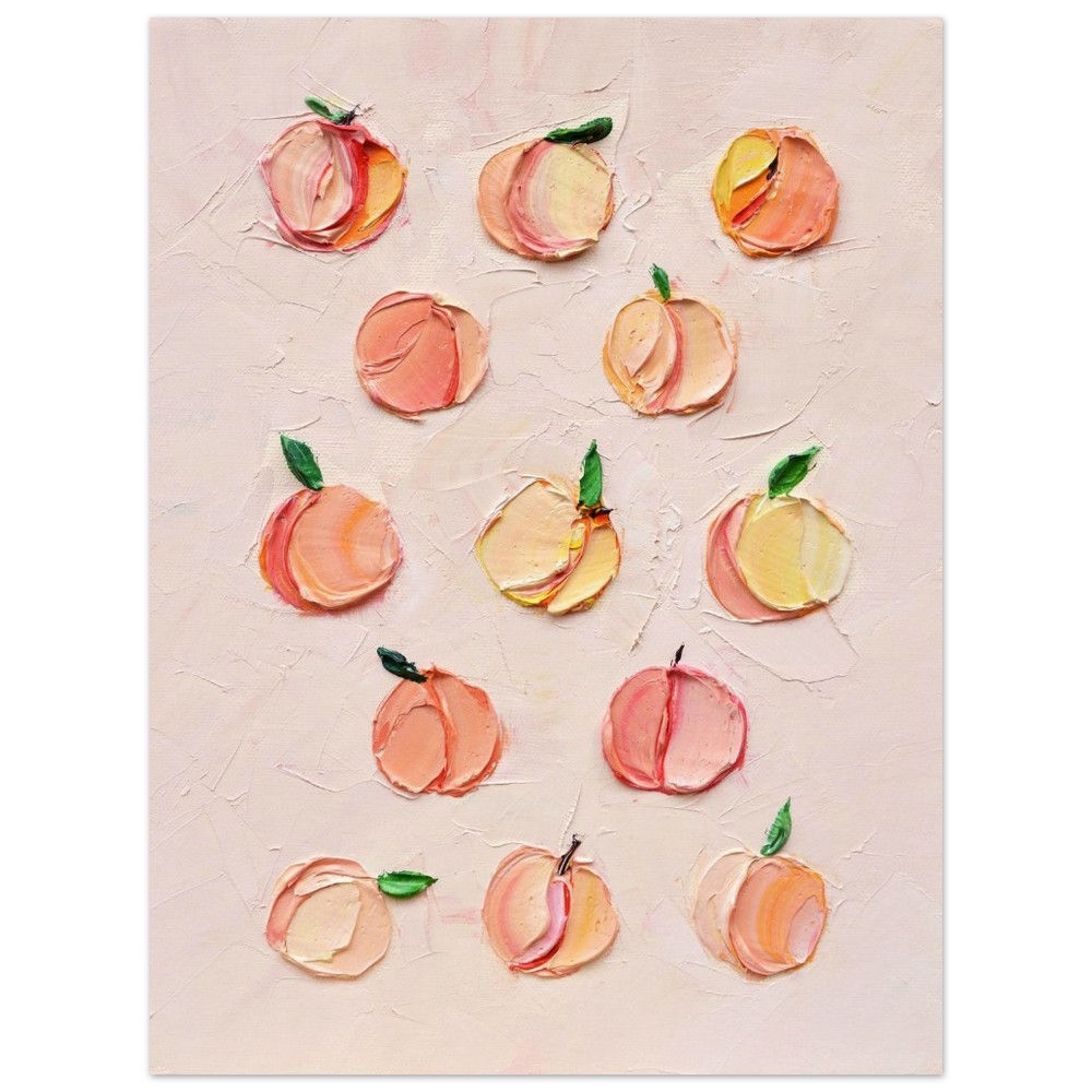 Print: Peaches and Cream
