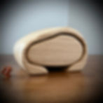 Wooden Bandsaw Jewellery Trinket Box, Handcrafted From Oak