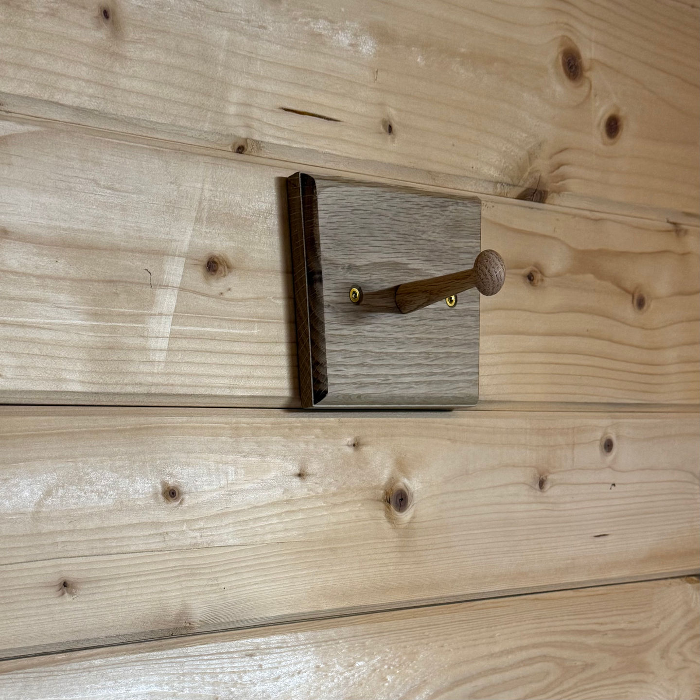 Shaker Style Wooden Wall Peg