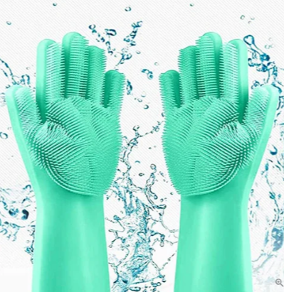 Guantes de silicona multifuncionales.