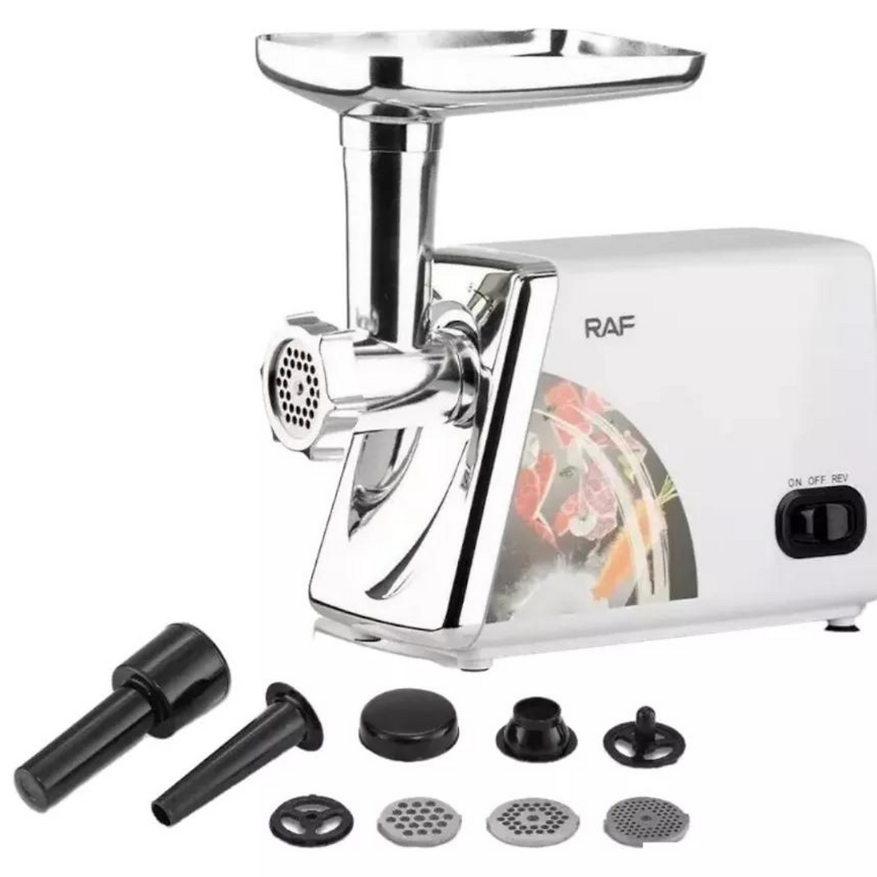 Miniatura: Máquina Picadora Moledora de Carne Eléctrica RAF R-3368 – 2800W