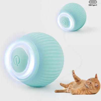 Miniatura: Pelota interactiva USB para gatos