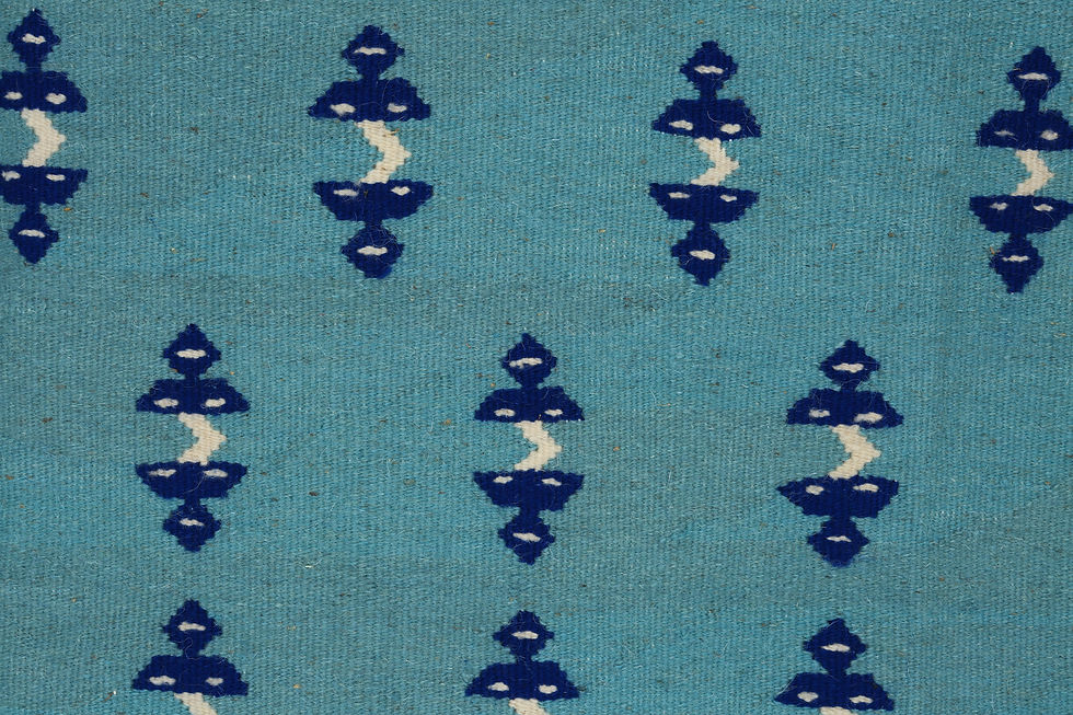 Thumbnail: Large Handmade Rug (6.5' X 8')