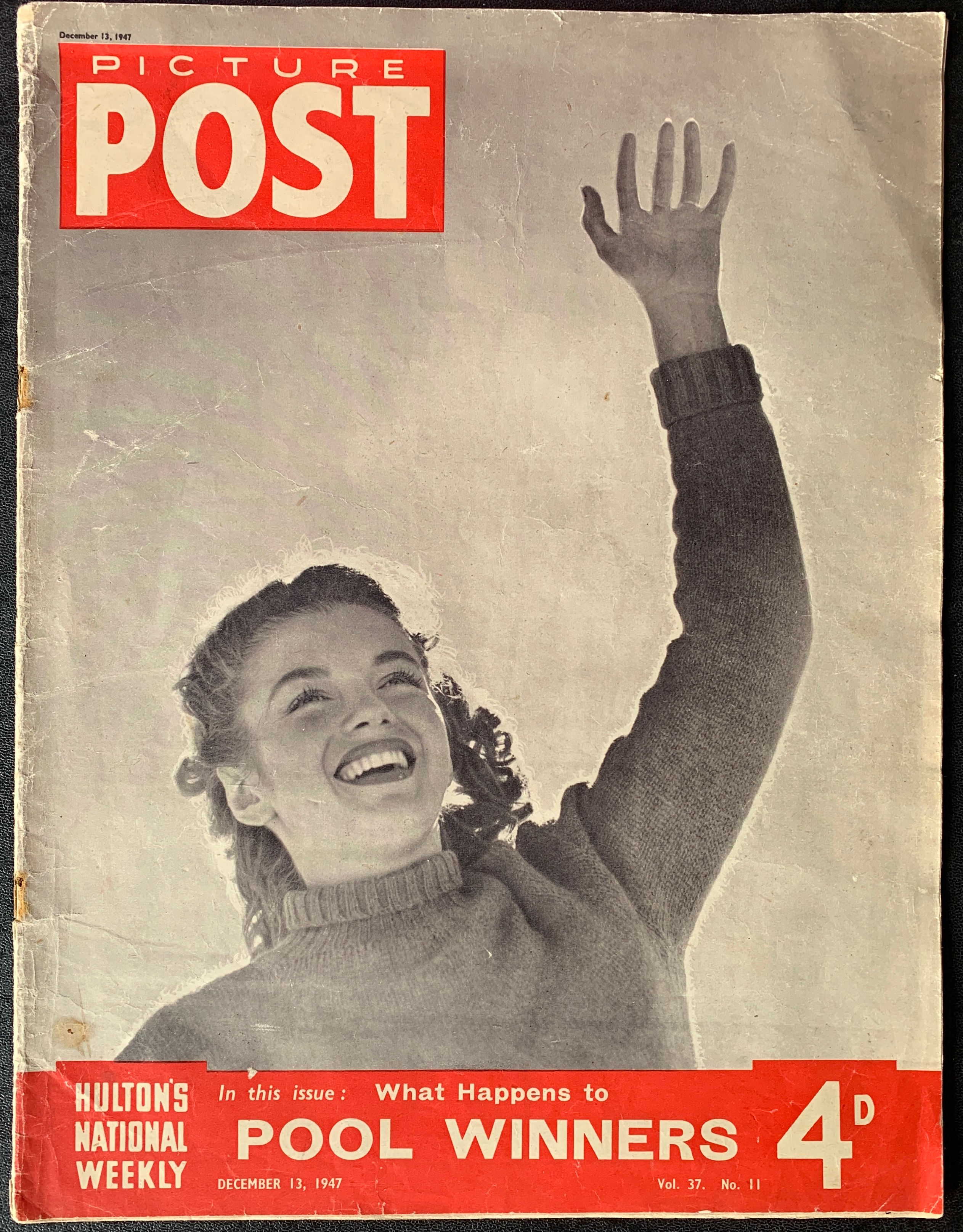 Marilyn Monroe Andre de Dienes Picture Post 13th December 1947