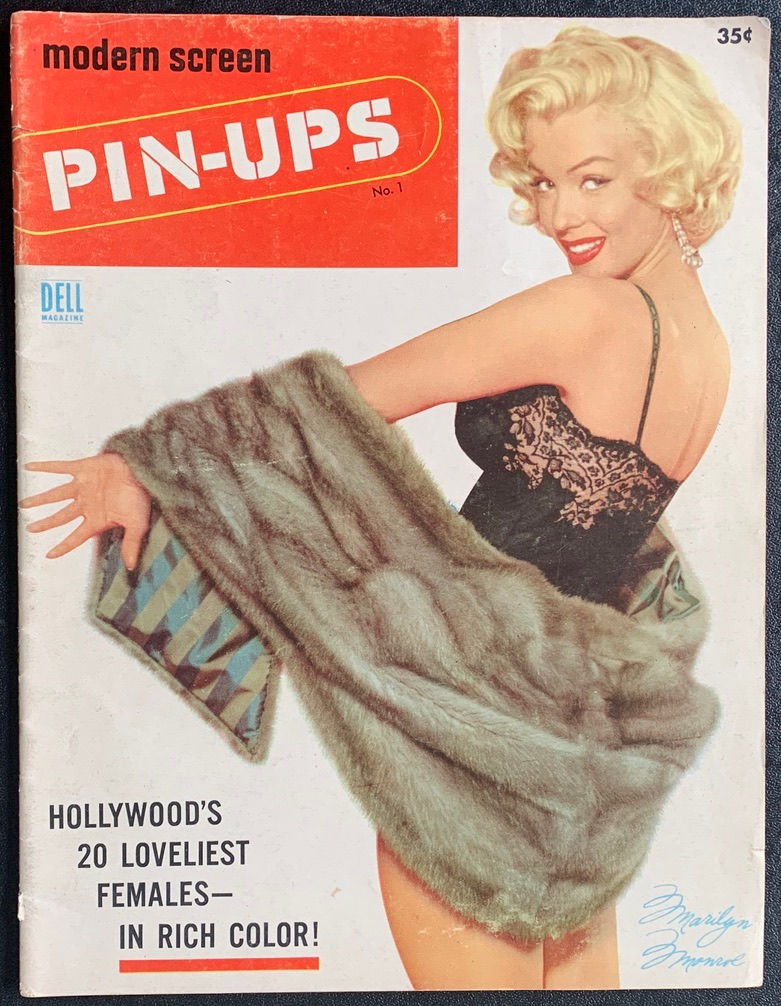 Marilyn Monroe Modern Screen Pin-Ups No.1 Dell Publishing 1955